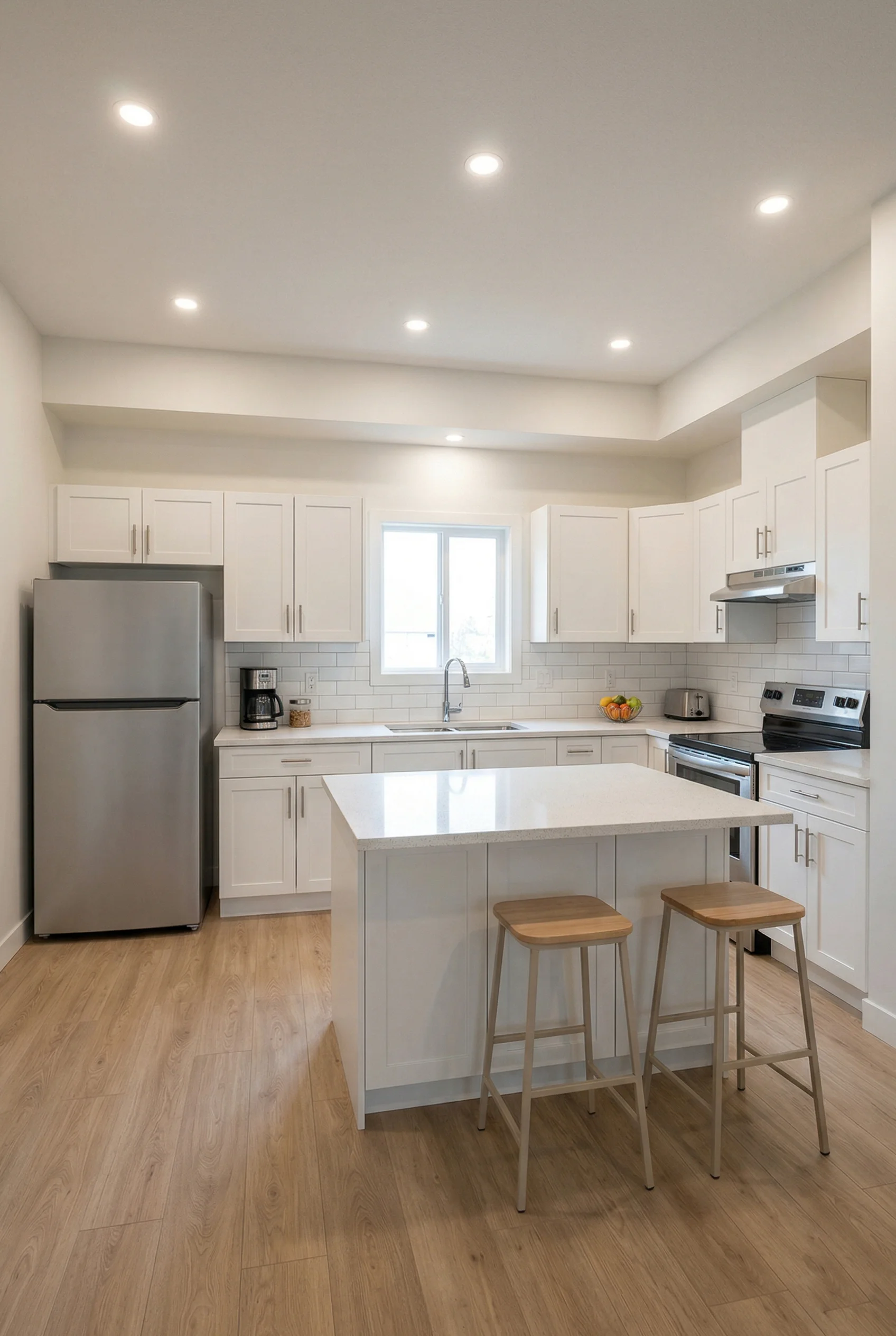 Custom Kitchen Cabinets before - Project 2