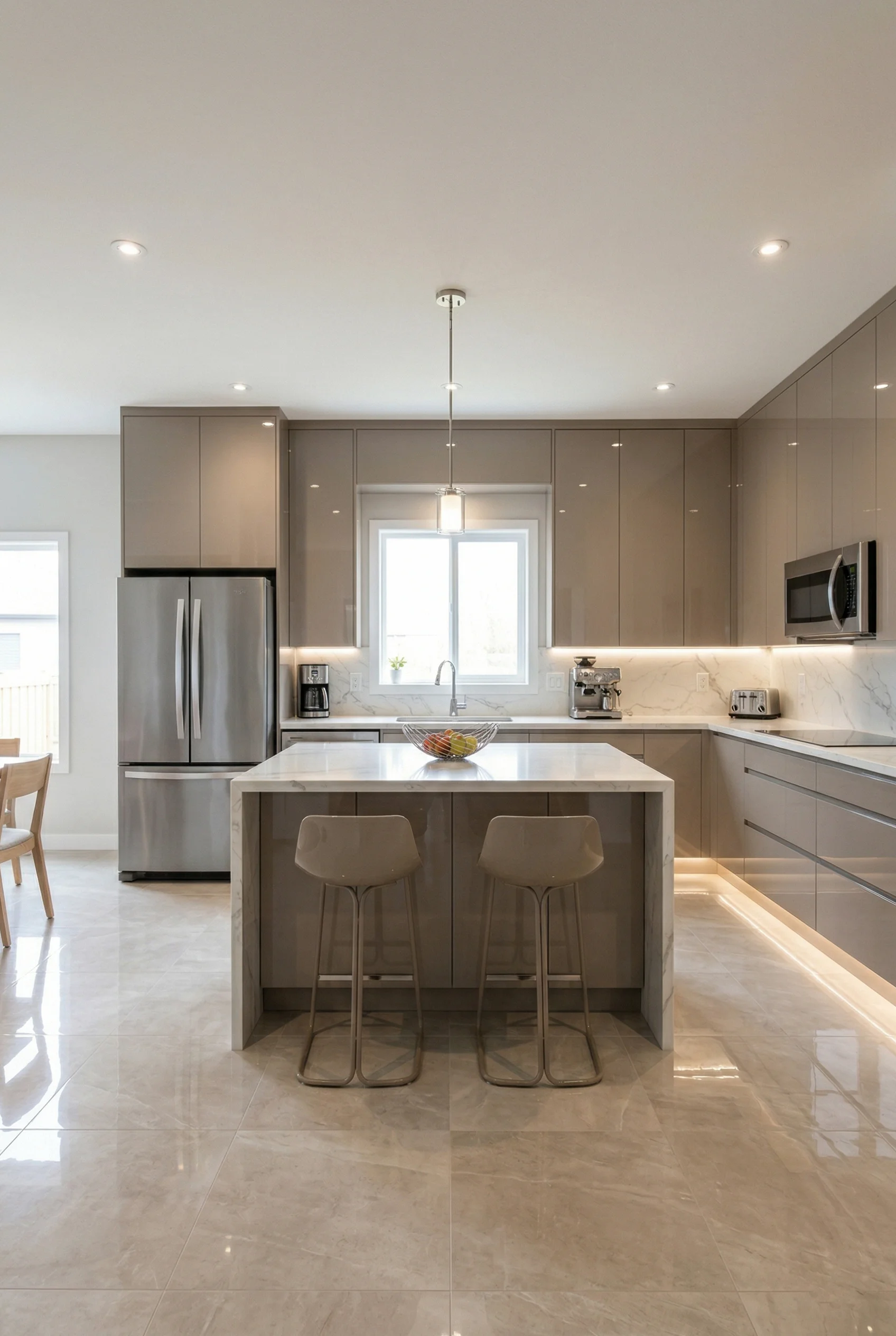 Custom Kitchen Cabinets after - Project 3