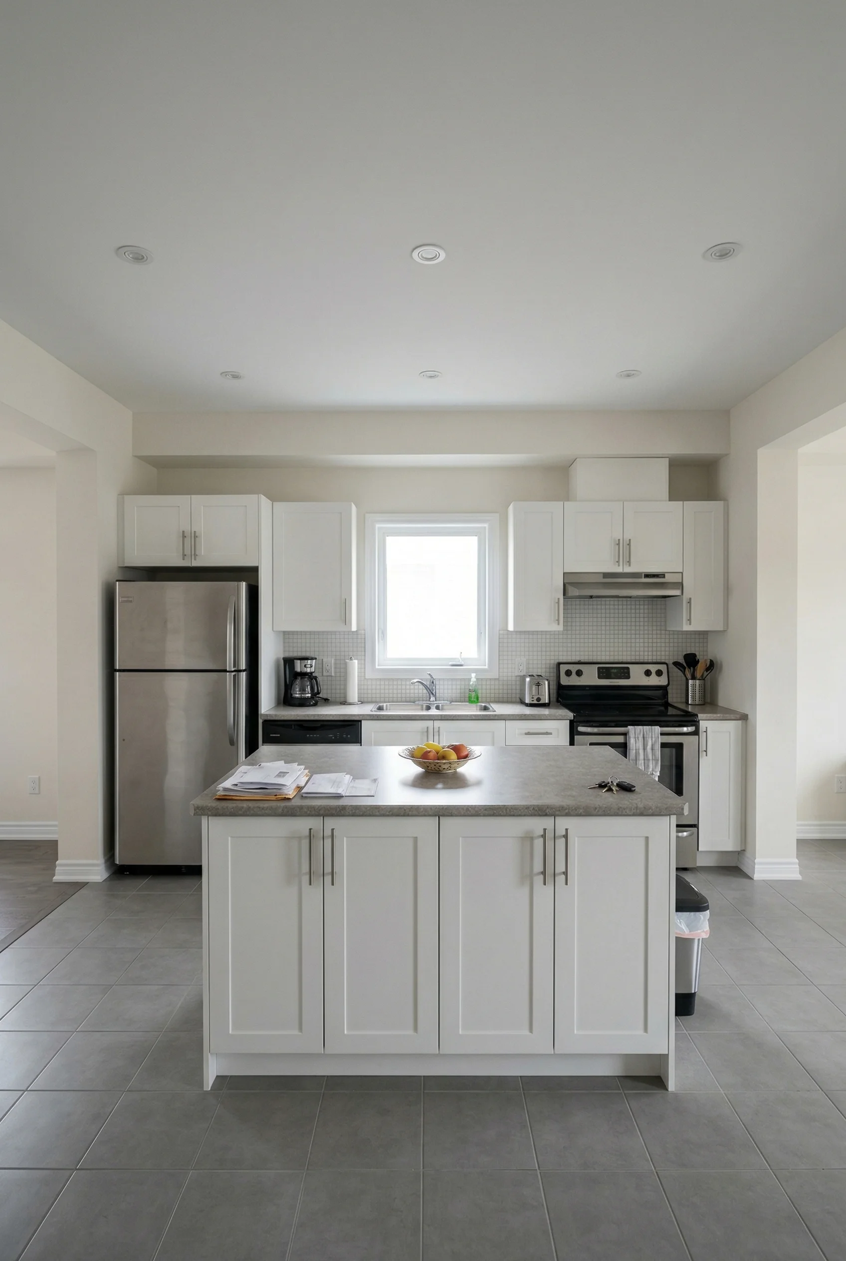 Custom Kitchen Cabinets before - Project 4