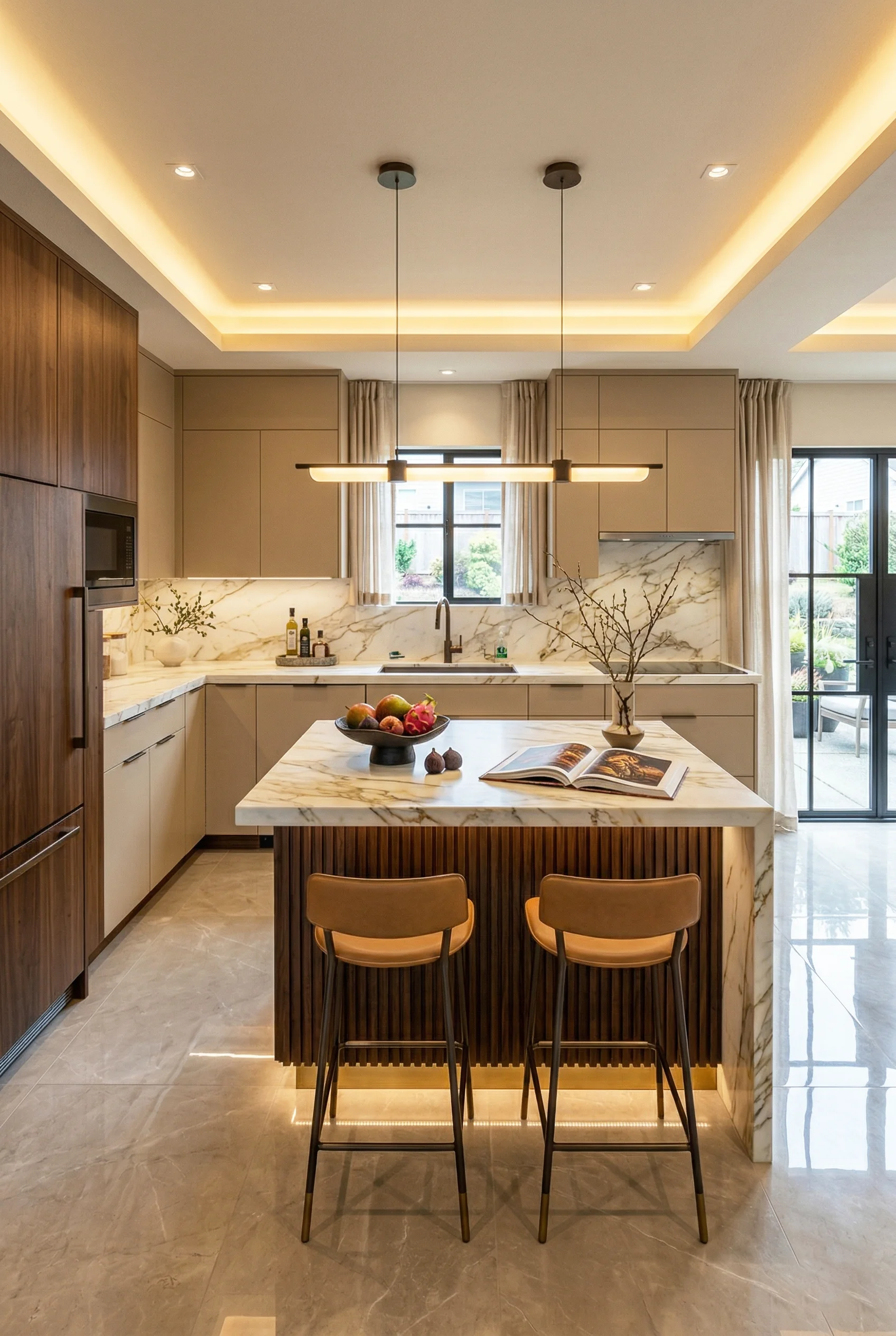 Kitchen after remodeling - Project 3